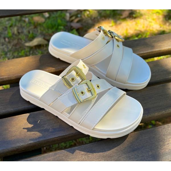 Tamanco Feminino Flat Moleca 5490124