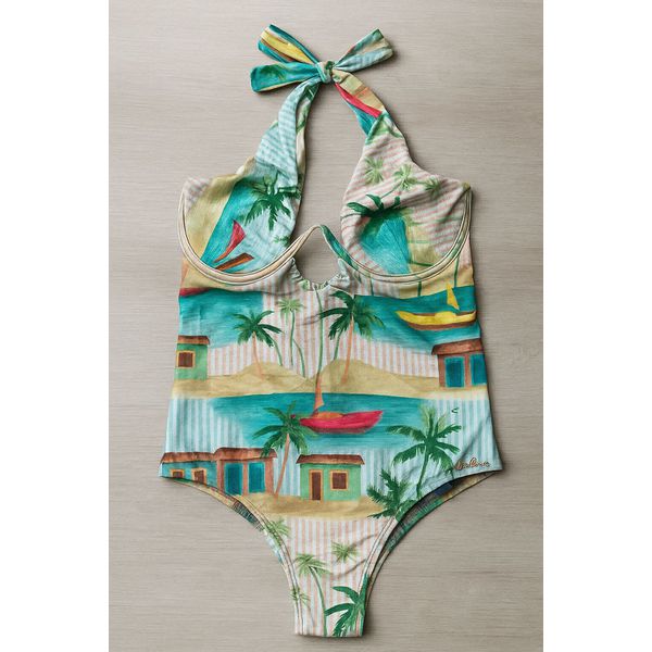 Maiô Lua Morena Premium 