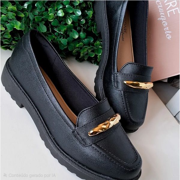 MOCASSIM FEMININO MODARE 7357121 Preto