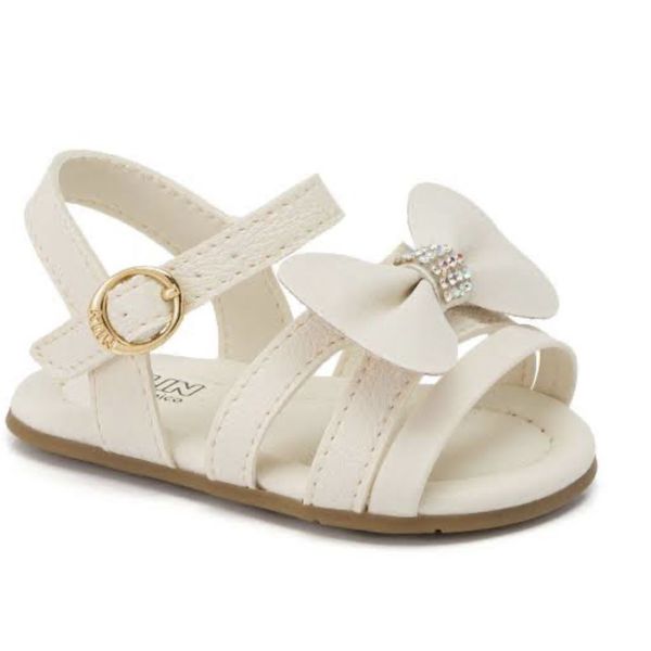 SANDÁLIA INFANTIL KLIN CUP CAKE LAÇO E STRASS - OFF 