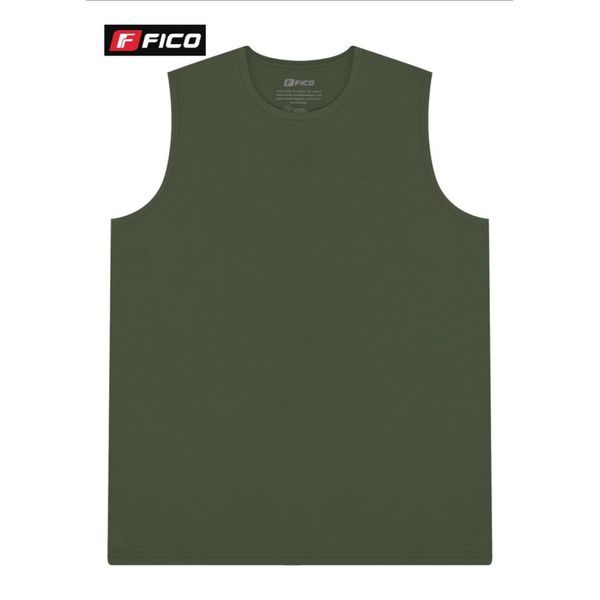 Regata Básica Plus Size Em MeiaMalha Penteada De Algodão