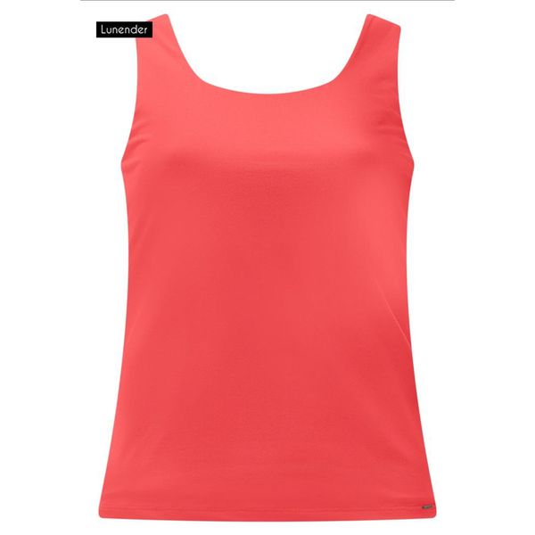 REGATA BÁSICA EM MALHAVISCOSE COM DECOTE REDONDO