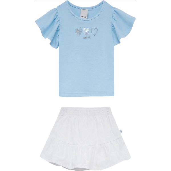 Conjunto Malwee Coração 