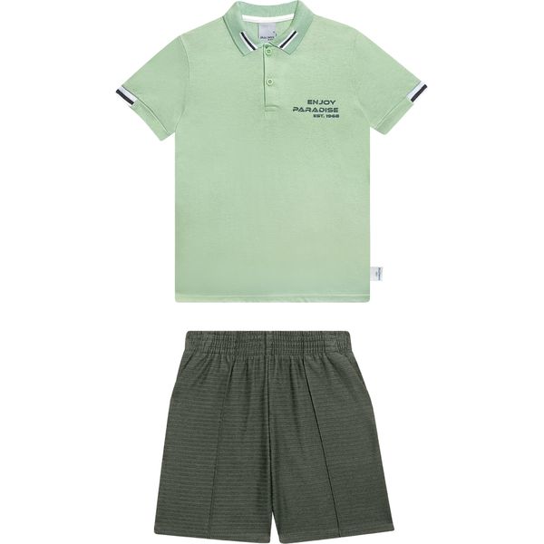Conjunto Polo Malwee Verde