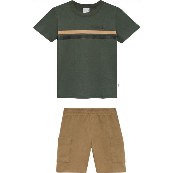 Conjunto Malwee Cinza 