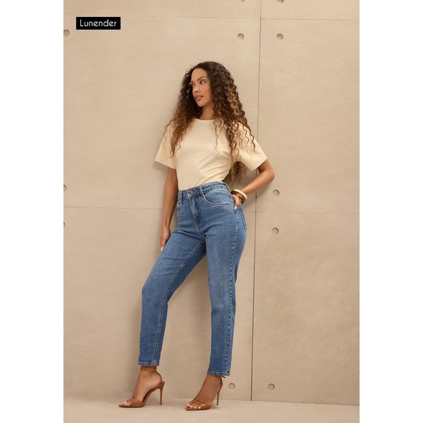 Calça jeans claro Lunender 