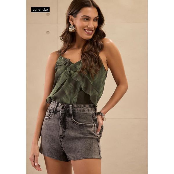 Shorts Jeans Lunender Black