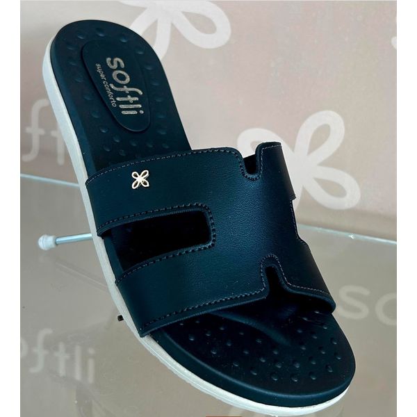 Chinelo Slide Feminino Softli Napa Roots Confortável