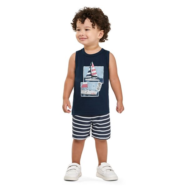 Conjunto Regata Marinheiro Elian