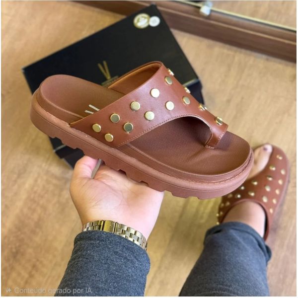 Sandália Vizzano Pontinhos Dourados 6510.117