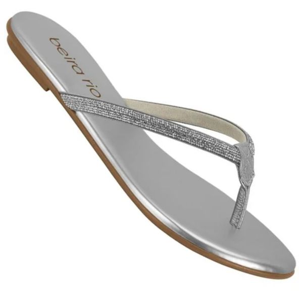 BEIRA RIO 8384.770 FEMININO - PrataCHINELO BEIRA RIO 8384.770 FEMININO - Prata