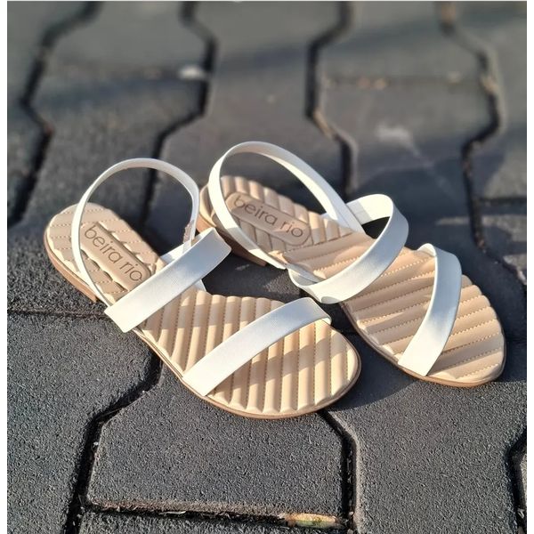 SANDÁLIA BEIRA RIO Off-white 8519113