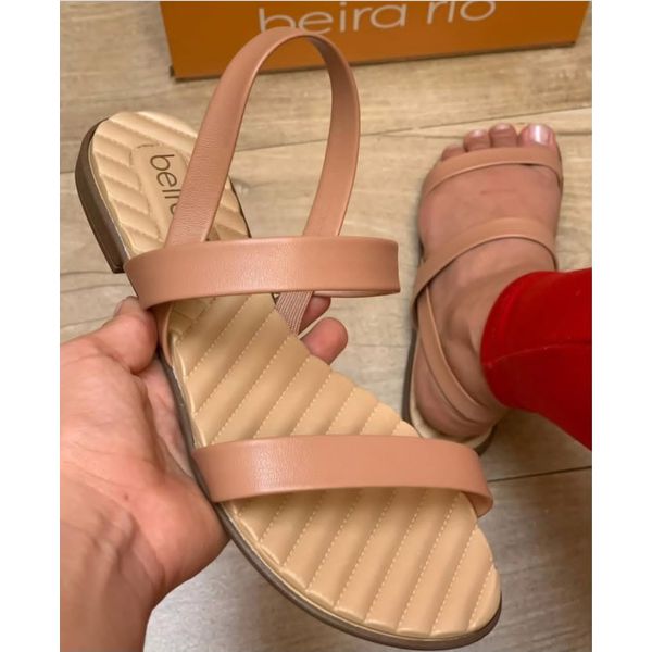 SANDÁLIA BEIRA RIO NUDE 8519113