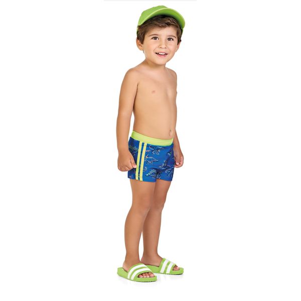 Sunga Boxer Infantil Menino Proteção UV FPS 50+