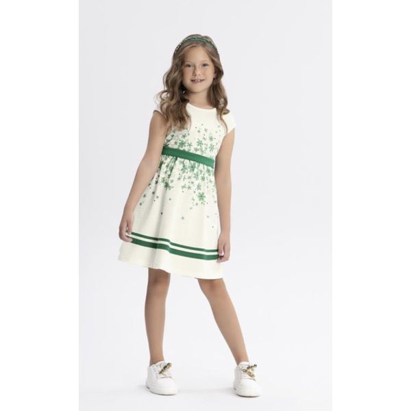 VESTIDO MALHA NIKKO VERDE GLIMMER 