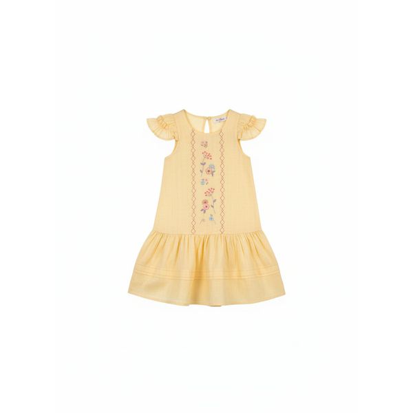 vestido amarelo paraiso