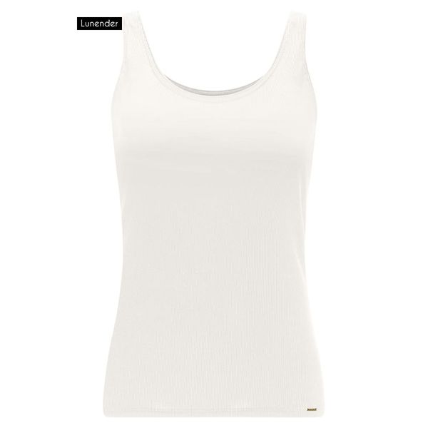 Blusa de Alca Básica Feminina Branca