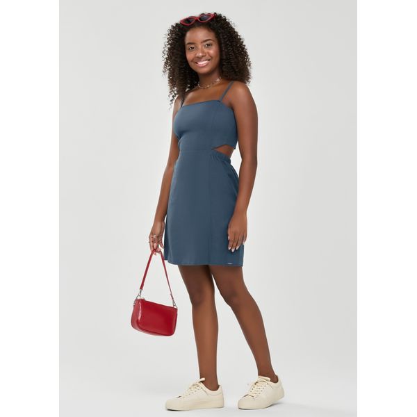 Vestido Juvenil Sarja Elian