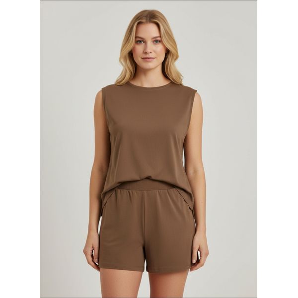 Conjunto Lunender Crepe