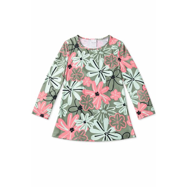 blusa justa manga longa malwee 