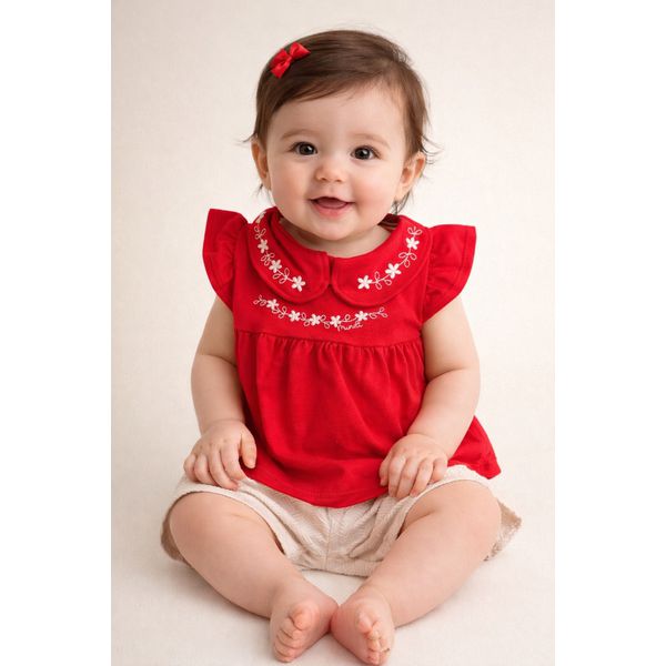 conjunto blusa e shorts 