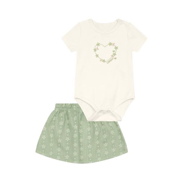 conjunto body e saia 