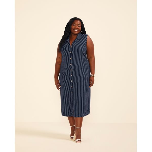 Vestido Plus Marialicia 