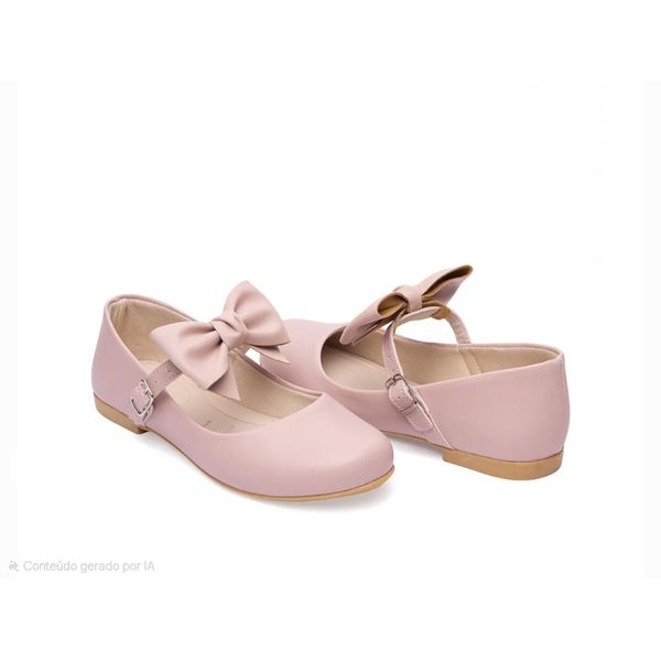 Sapatilha laço infantil Pimpolho