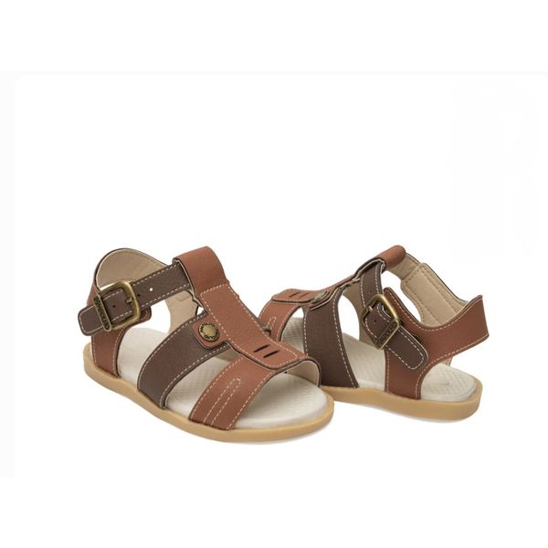 Sandália Menino aventura Pimpolho marrom