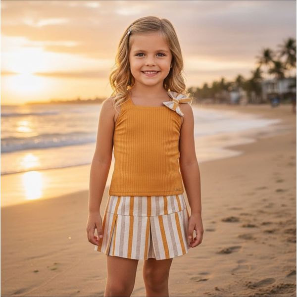Conjunto Menina Alakazoo Short saia