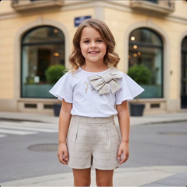 Conjunto Menina Laço Alakazoo 