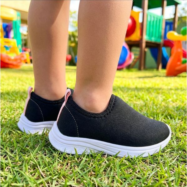 Tênis Infantil Pimpolho Calce Fácil Básico