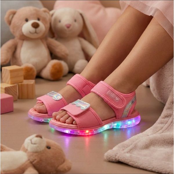 Papete Klin Light Com Luzes Infantil Rosa