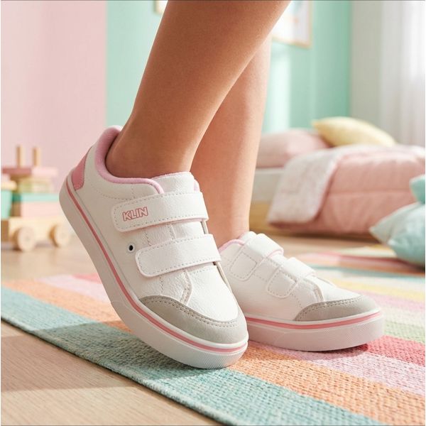 Tênis Infantil Básico Klin Freestyle Mini Street Com Fitas Aderentes 