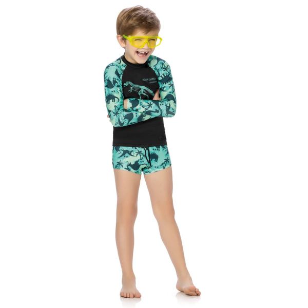 Conjunto UV Dino Preto