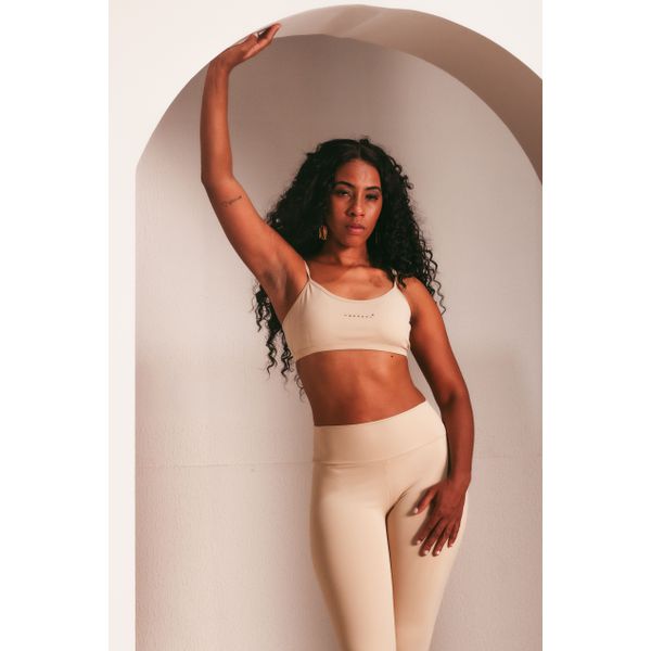Top Fitness Feminino Ana Areia