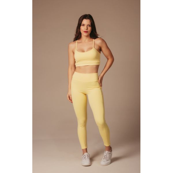 Top Nadador Olaira - Amarelo Bebê