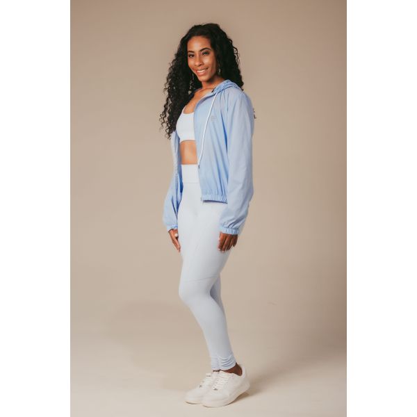 Corta Vento Feminino Laradi Azul Bebê