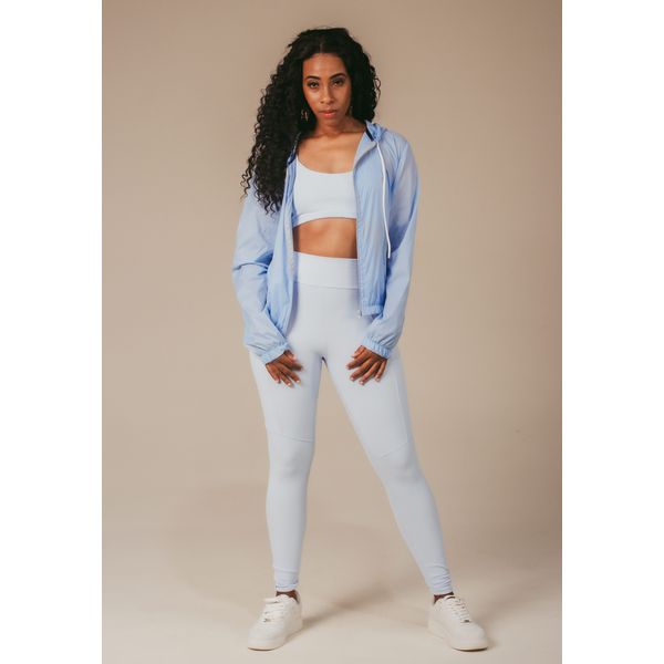 Corta Vento Feminino Laradi Azul Bebê
