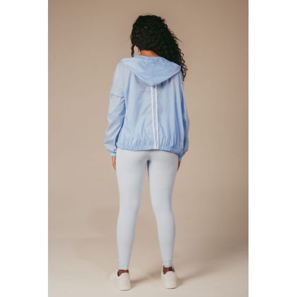 Corta Vento Feminino Laradi Azul Bebê