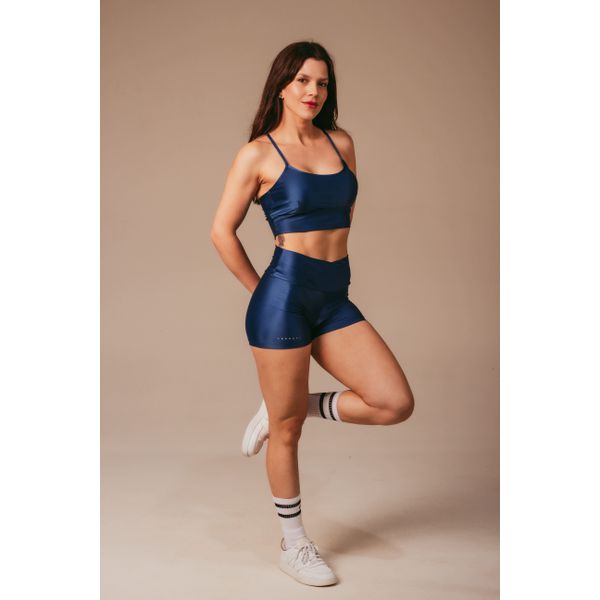 Short Luzia - Azul Petróleo