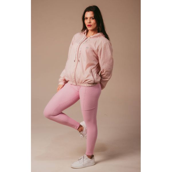 Corta Vento Feminino Laradi Rosa Bebê