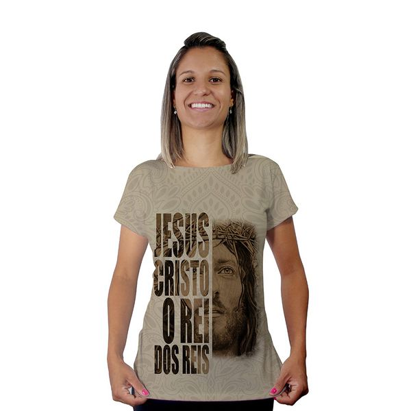 Baby Look-Jesus Cristo Rei dos Reis.BLA103