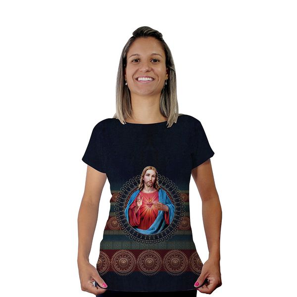 Baby Look-Sagrado Coração de Jesus.BLA170