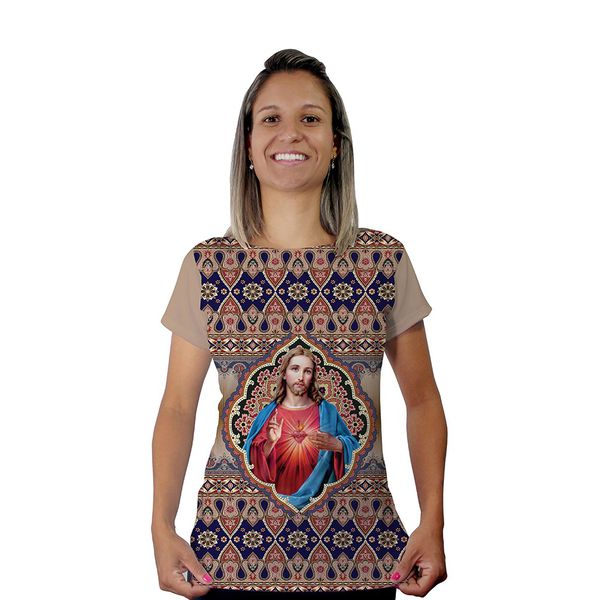 Baby Look-Sagrado Coração de Jesus.BLA230