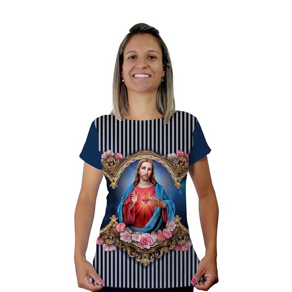 Baby Look-Sagrado Coração de Jesus.BLA384