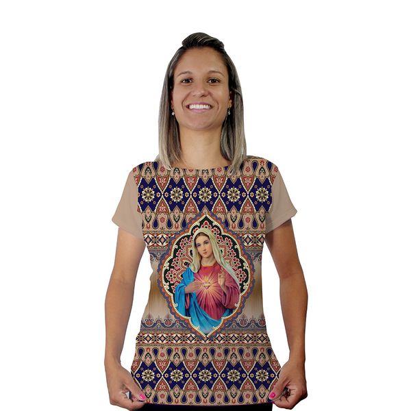 Baby Look-Sagrado Coração de Maria.BLA129