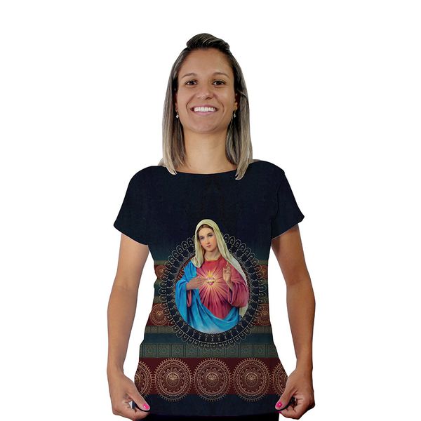 Baby Look-Sagrado Coração de Maria.BLA171