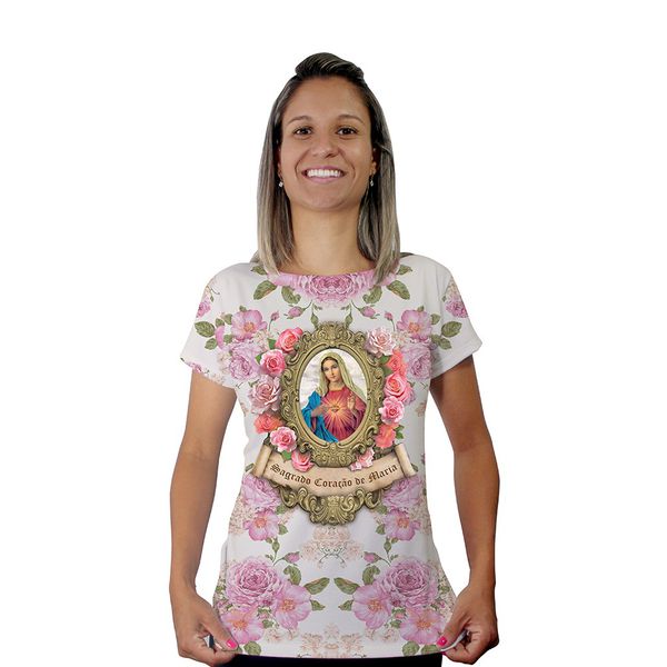 Baby Look-Sagrado Coração de Maria.BLA189