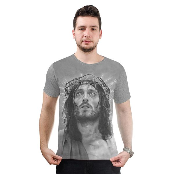 Camiseta-Jesus Coroa de Espinhos.GCA614